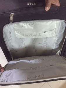 Purple Rolling Suitcase