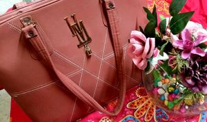 Peach Purse