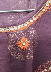 Ethnic skirt with kurti and full chunni