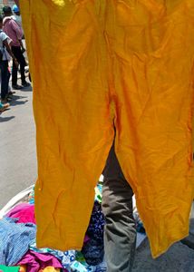 Blue Casual Leggings