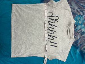 Grey Shhhh! Tee/Top