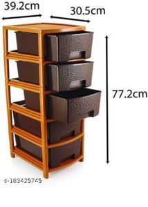 Brown Drawer Organiser