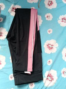 Gym Wear Black Pant With Net Pockets