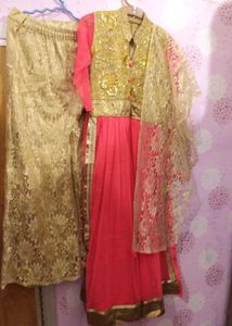 Fancy Partywear Lehnga  Set