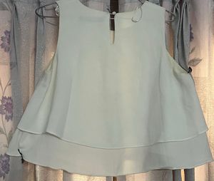 Zara White Crop Top With Beautiful Back🤍🤍