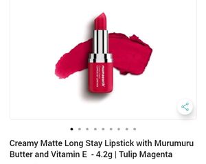 Mamaearth Matte Long Stay Lipstick Pack Of 2f