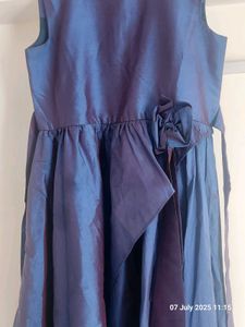 Elegant Blue Party Dress