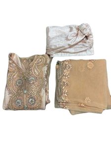 Elegant Embroidered Kurta Plazo Set with Dupatta