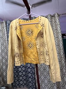 Cut Out Yellow Shrug