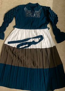 Bubble Sleeves Dress