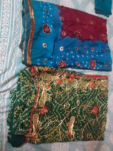 Elegant Ethnic Sarees - Set of 2