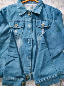 Distressed Denim Jacket