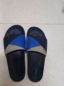 Bata Blue Slides