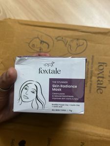 Foxtale Combos: Face Wash, Purple Mask, Serum