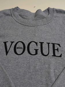 Korean Vogue Seoul Long Sleeve Top