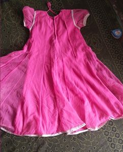 Pink Anarkali