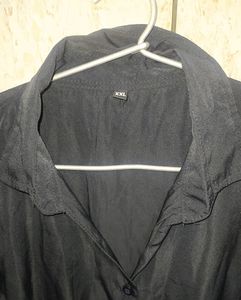 XXL Black Formal Shirt