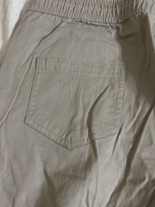 Casual Beige Joggers