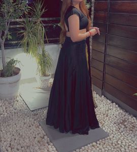 Black Lehanga 3 Piece Set