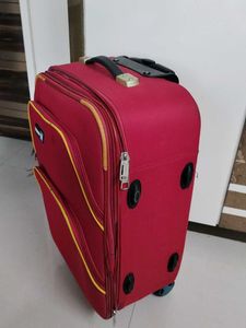 Red Suitcase & Travel Bag