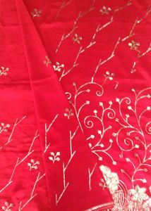 Red Saree❤️❤️