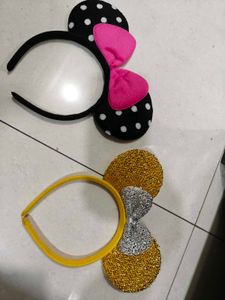 Floral Headband Nd 2 Mickey Headbands