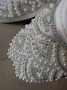 Last Day Offer Women White Embellished Flats