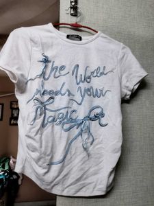 White Bow Top