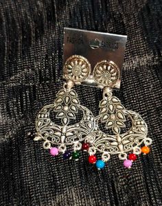 Boho Silver Earrings