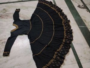 Elegant Black Ethnic Dress