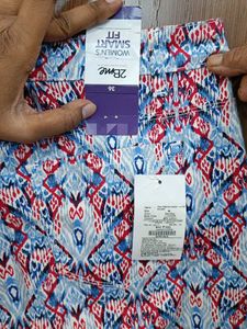 New Unused Printed trousers