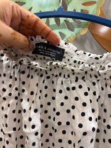 Polka Dot Bodysuit Top