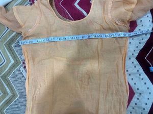 Peach Embroidered Salwar Kameez