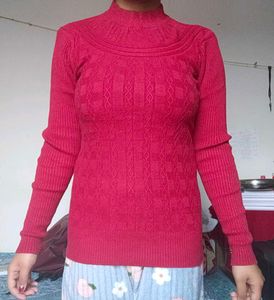 Maroon Sweater