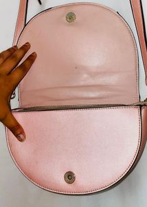 Big Brand Shimmer Pink Allen Solly Sling Bag