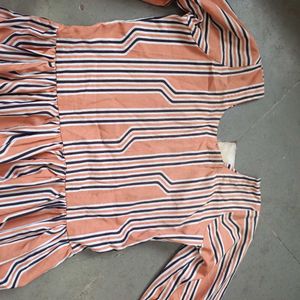 Peach Colour Dhoti Suit