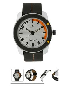 Fastrack Stylish Silver Dial Watch🎁BOGO🎁
