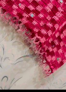 Pink Crochet Tank Top