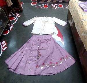 Shirt+Skirt+Jacket Set