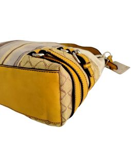 Vintage Etienne Aigner Yellow Brown Tan Handbag