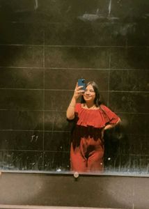 Maroon Casual Jumpsuit