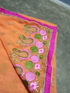party look saree