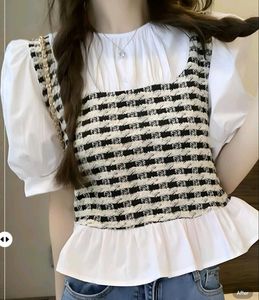 New with tag Pinterest Chic Cute Layered Peplum To