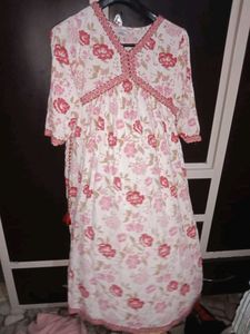 Beautiful Alia Style Full Length  Kurti