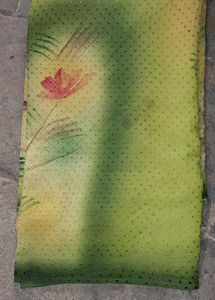 Green Designer Saree