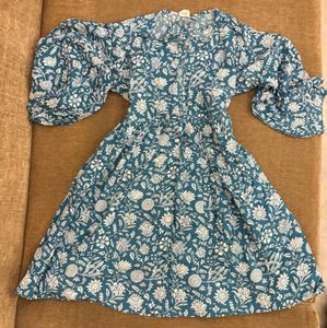 ETHNIC FLORAL BOHEMIAN BEACHY DRESS