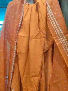 Women Rayon Viscose Anarkali Printed Kurta Set