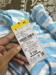 Striped Cutout Mini Dress