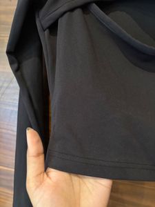 Front Cut Black Top
