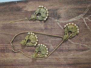 Elegant Antique Gold Jewelry Set